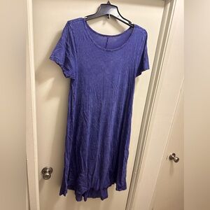 M LuLaRoe Indigo knee length dress.